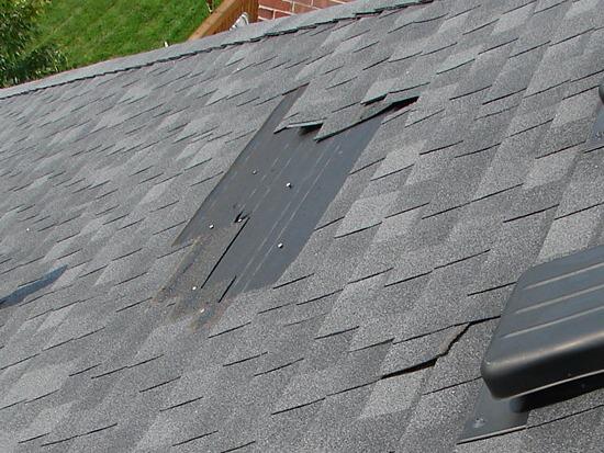 Roof Repair Missing Shingles